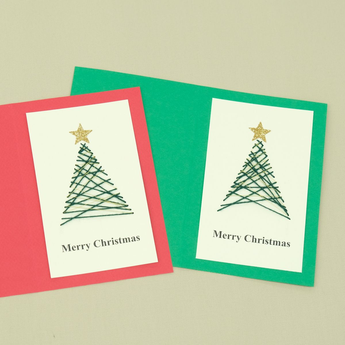 紙刺しゅうのクリスマスカード | クラフト | 手づくりレシピ | そー